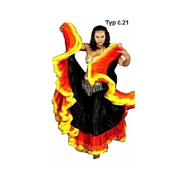 Tribal Fusion sukně 29 metrů - 44 BAREV
