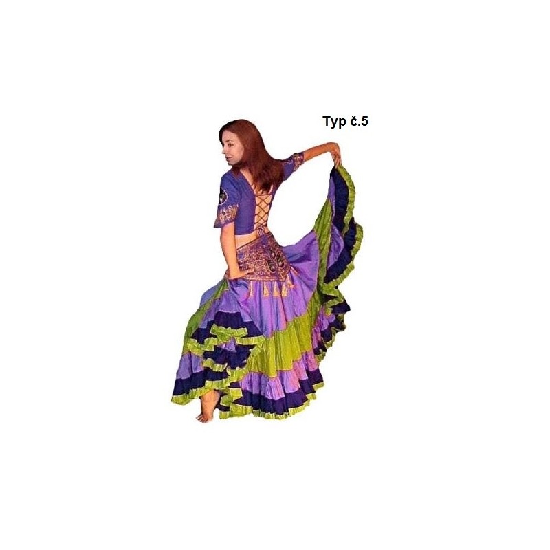 Tribal Fusion sukně 29 metrů - 44 BAREV