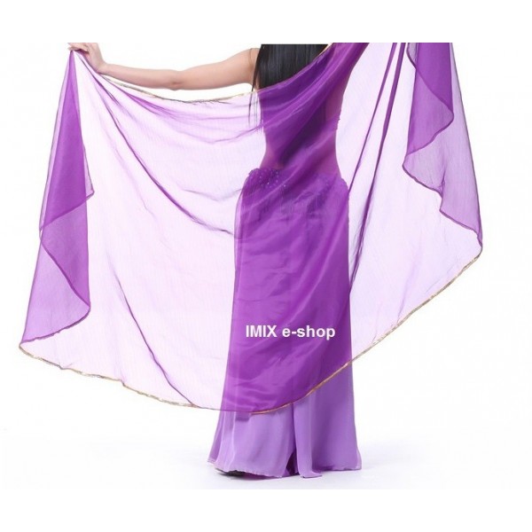 Melaya - a large semicircular veil with sequins