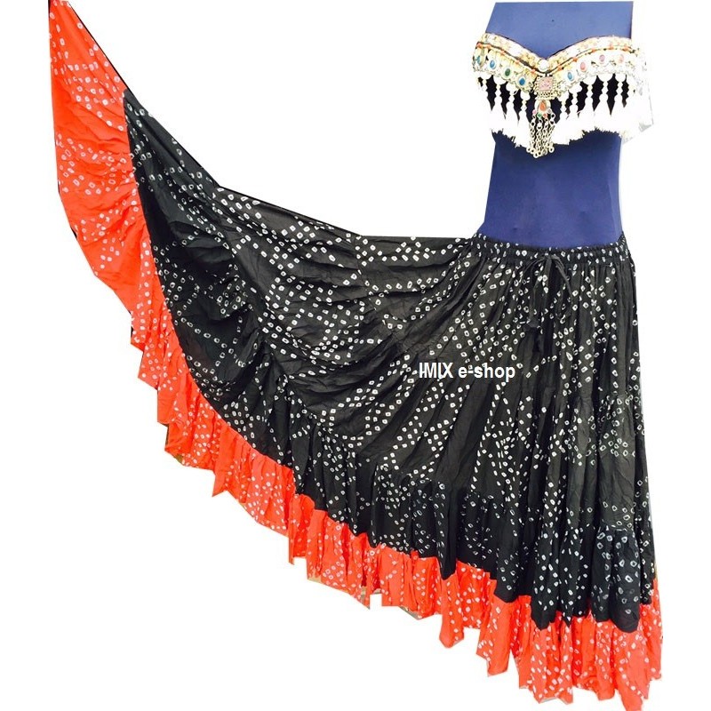 Orientální široká sukně JAIPUR 22 metrů