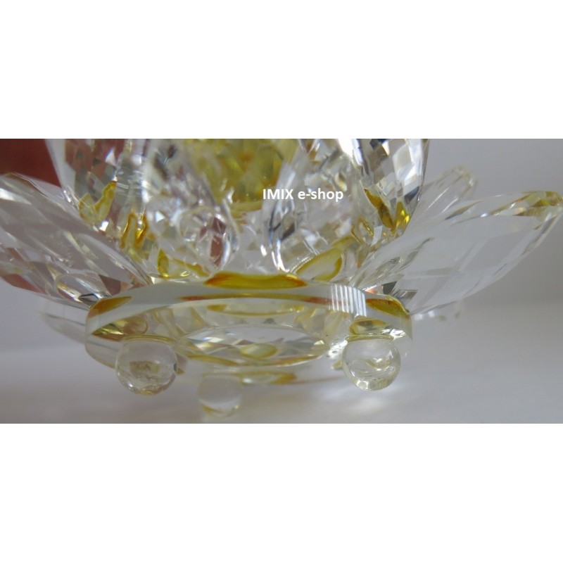 Křišťálový LOTOS květ malý