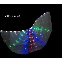 Křídla ISIS svítící s LED diody