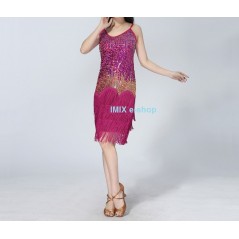 Třásňové šaty s flitry Belinda