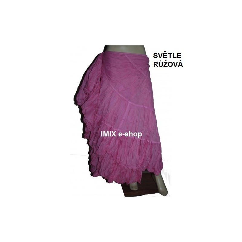 Široká sukně TRIBAL jednobarevná - 23 metrů