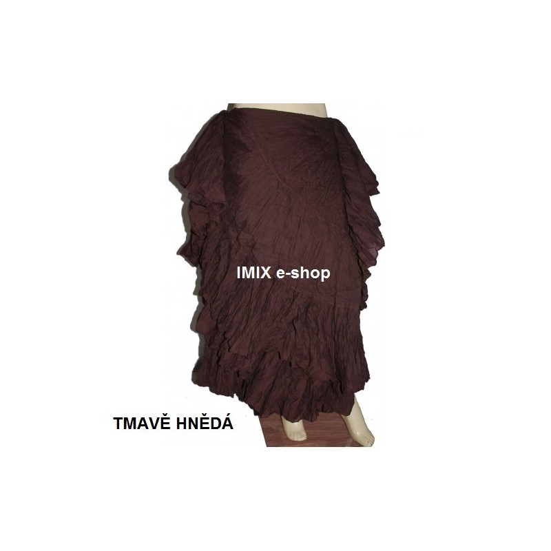 Široká sukně TRIBAL jednobarevná - 29 metrů Široká sukně TRIBAL jednobarevná - 29 metrů