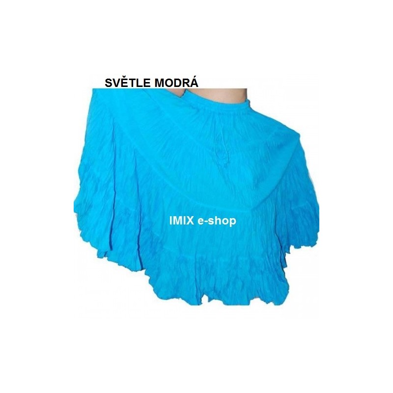 Široká sukně TRIBAL jednobarevná - 29 metrů Široká sukně TRIBAL jednobarevná - 29 metrů