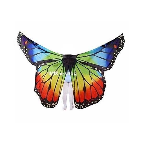 Dívčí Profi motýlí křídla z imitace hedvábí