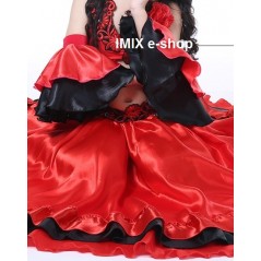Luxusní dívčí kostým Flamenco Orient