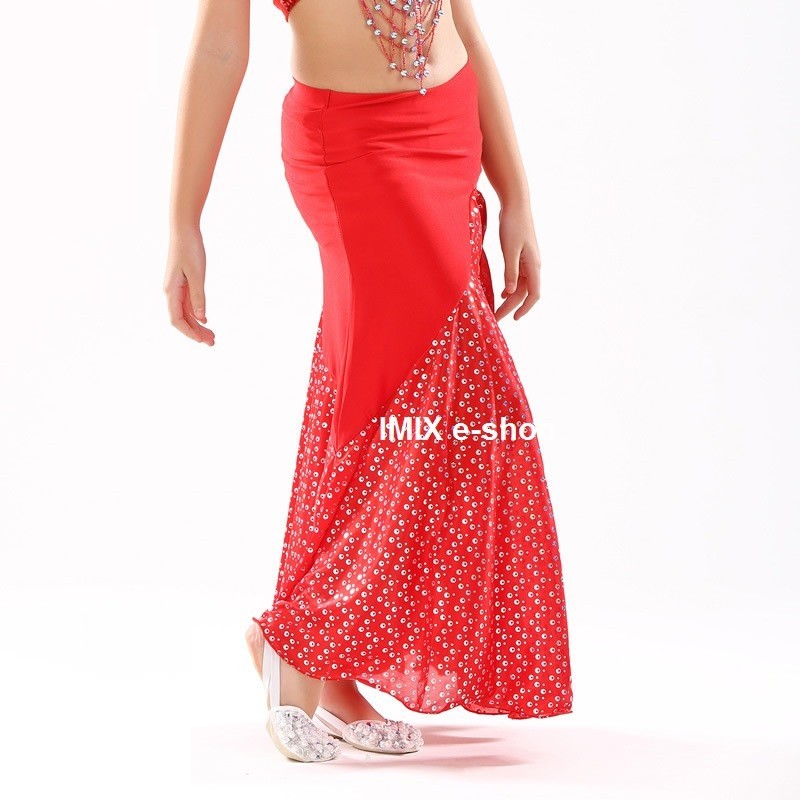 Dívčí taneční sukně s rozparkem SIHAM