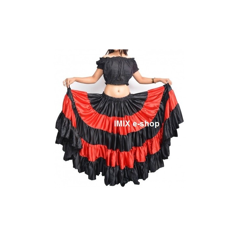 Gypsy, Flamenco, Tribal pětidílná sukně