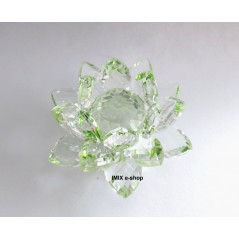 Křišťálový LOTOS květ střední