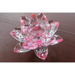 Křišťálový LOTOS květ střední