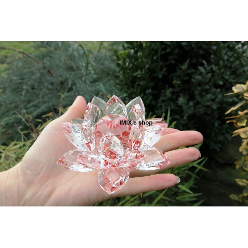 Křišťálový LOTOS květ střední Křišťálový LOTOS květ střední