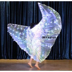 Dívčí LED křídla ISIS bílá