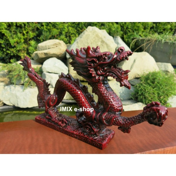 Drak s perlou pro bohatství ve Feng Shui - velký