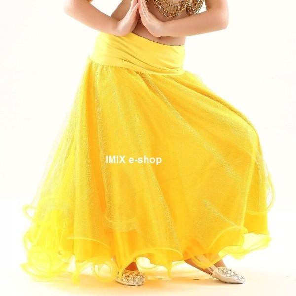 Dívčí sukně ZAHI žluté - AKCE