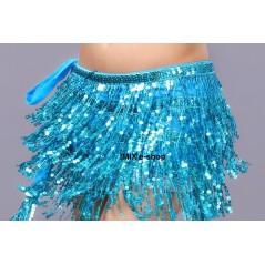 Flitrový šátek třásňový KARIM