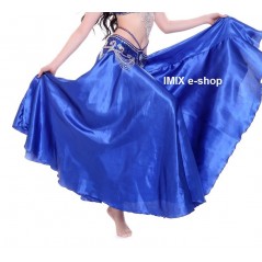 Saténové zářivé kolové sukně MALIKA