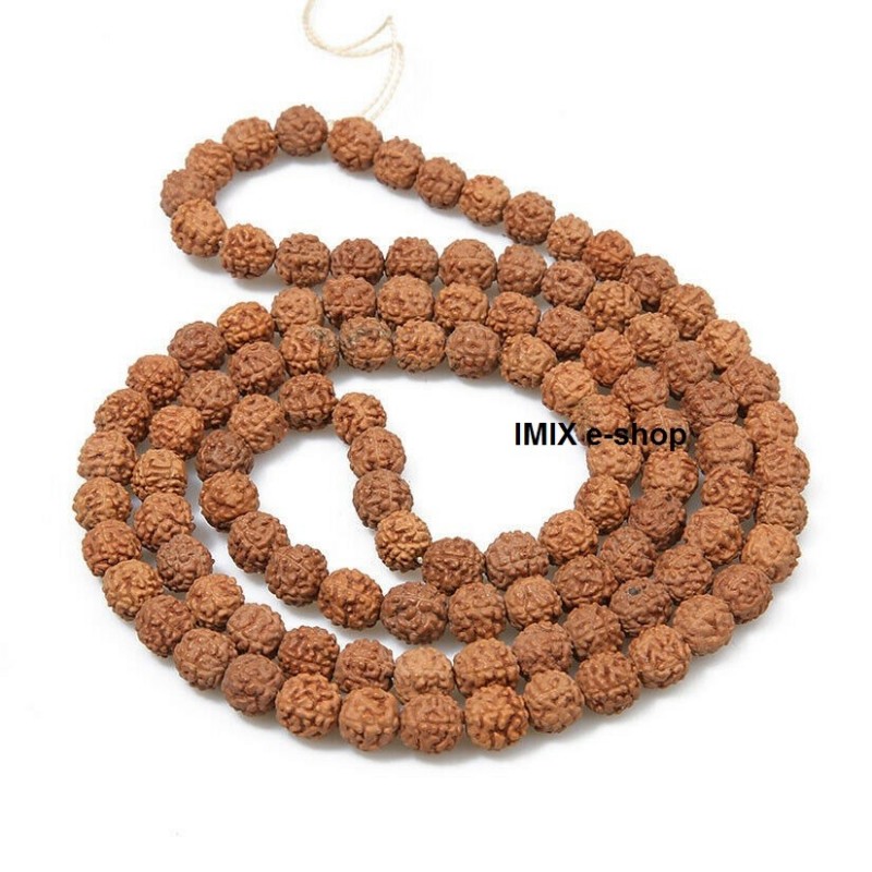 Rudraksha náhrdelník malý 6 mm