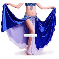 Dvojitá saténovo-šifónová sukně MISHEL