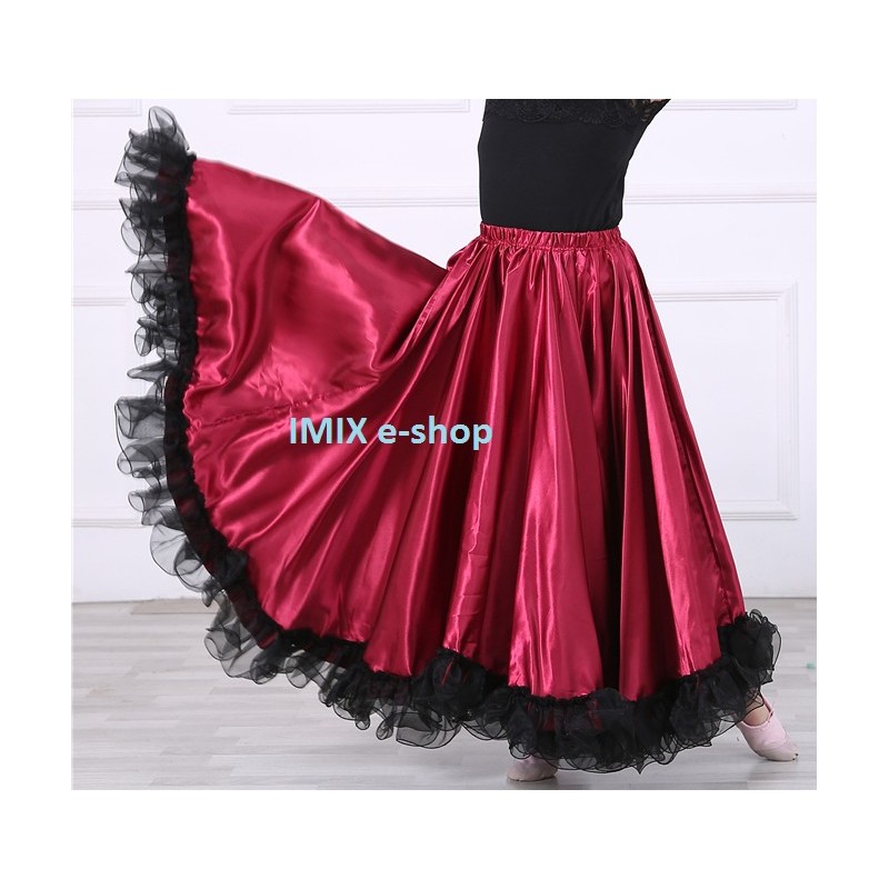 Dívčí Flamenco sukně s volánem Angela - více barev