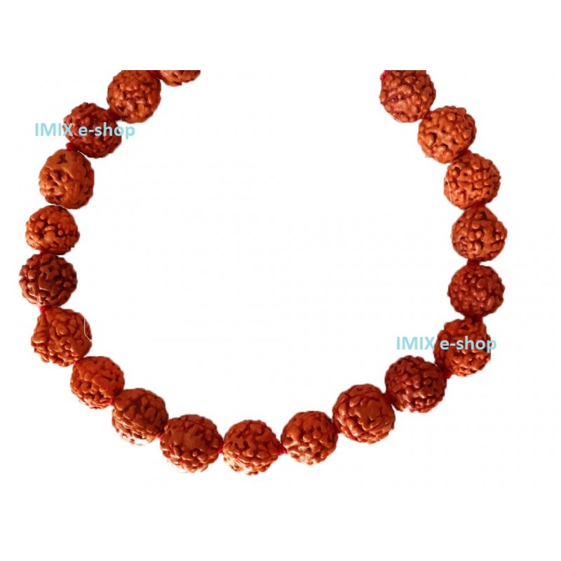 Rudraksha Mala Beads Bracelet, Om Mani Padme Hum Small Shiva Tears: Genuine  Rudraksha , Rudrakash Bracelet, Natural Indian Rudraksha Jewelry