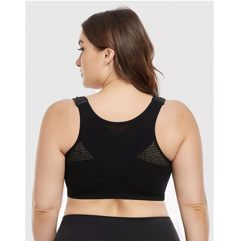 Fitness sports bra for large breasts