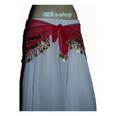 Penízkový šátek ANISAH ALIMA žoržet - AKCE