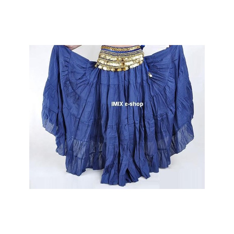 Orientální lněná TRIBAL sukně JASIR