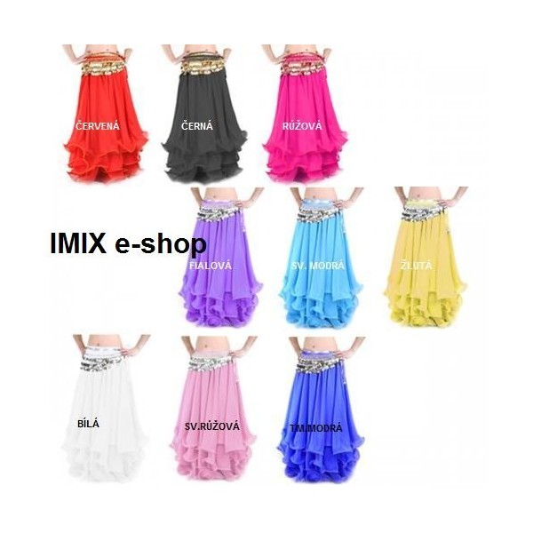 Sukně na břišní tance BÁSIM