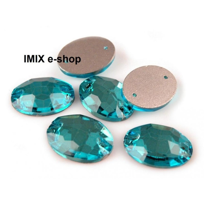 Glass stone OVAL for sewing